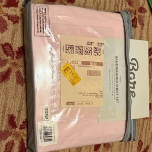 Bare Escentuals Pink Sandwashed Sheet Set